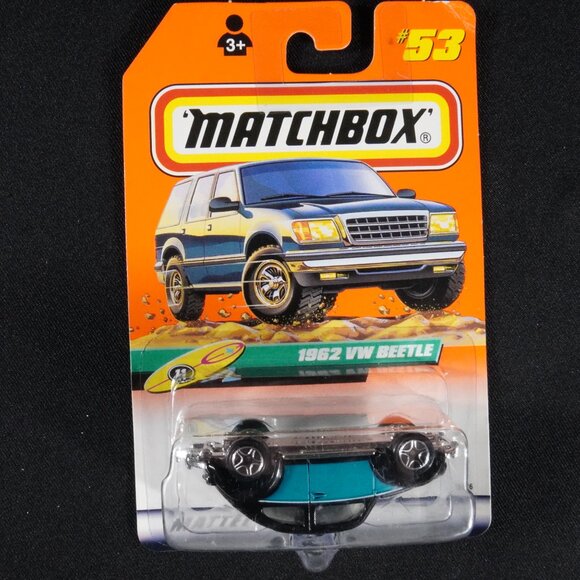 Lot of 5 Vintage Matchbox Cars w Error Upside-down VW Beetle 4 VW Bugs & 1 Plane - Picture 3 of 14